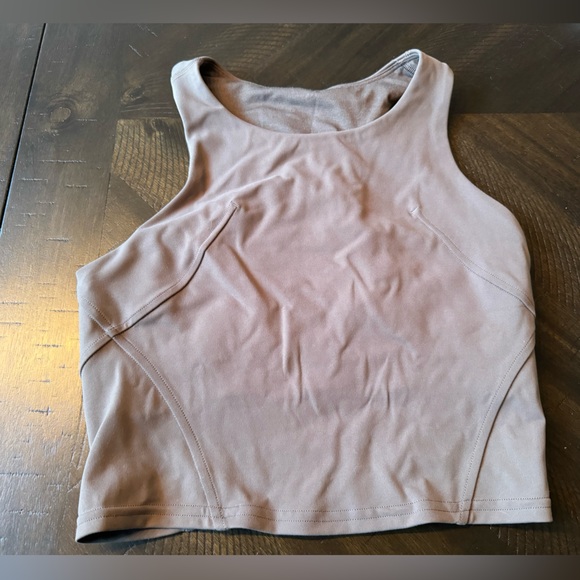 EUC Lululemon invigorate bra carob brown size 4 - Picture 2 of 3